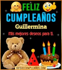 Gif de cumpleaños Guillermina